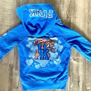 Victoria’s Secret PINK University Of Kentucky Wildcats Zip Up Hoodie